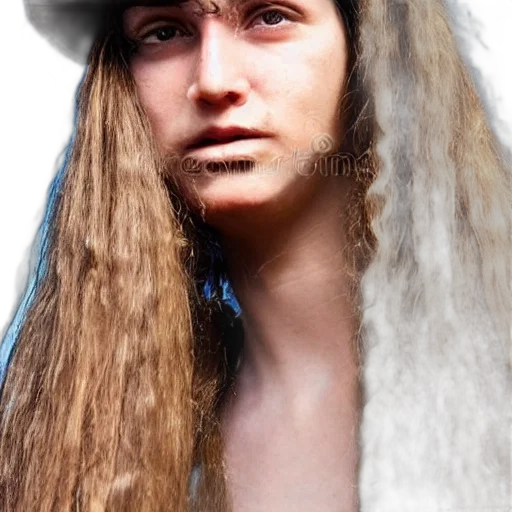 hat, hair, face, animal transparent PNG cut-out