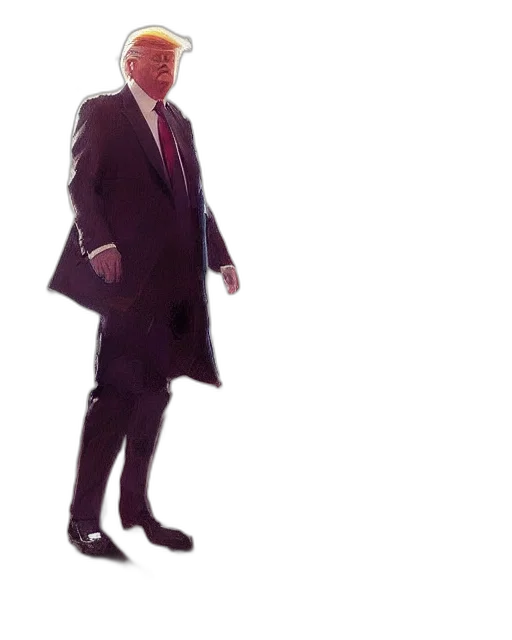 staff, jacket, face, creature transparent PNG cut-out