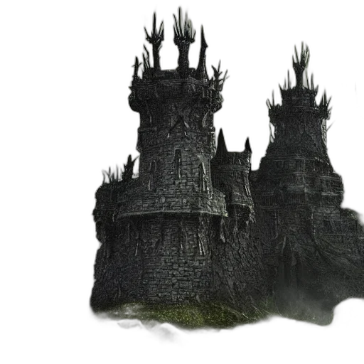 crown, dragon, building, concept art transparent PNG cut-out