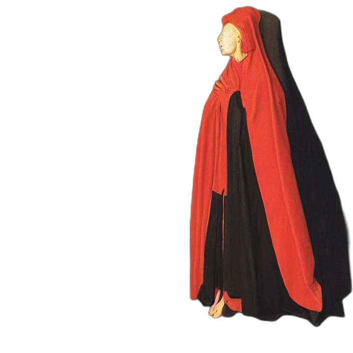 dress, jacket, staff, 3d render transparent PNG cut-out