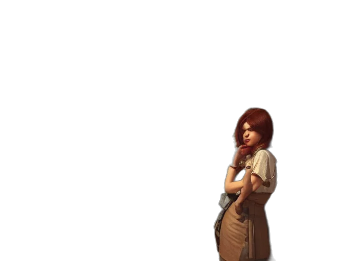 staff, dress, jacket, weapon transparent PNG cut-out