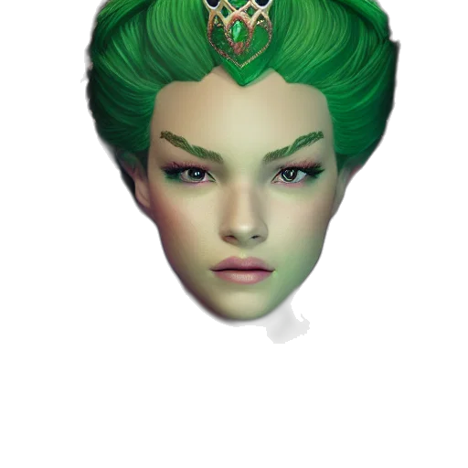 crown, face, mask, jewelry transparent PNG cut-out