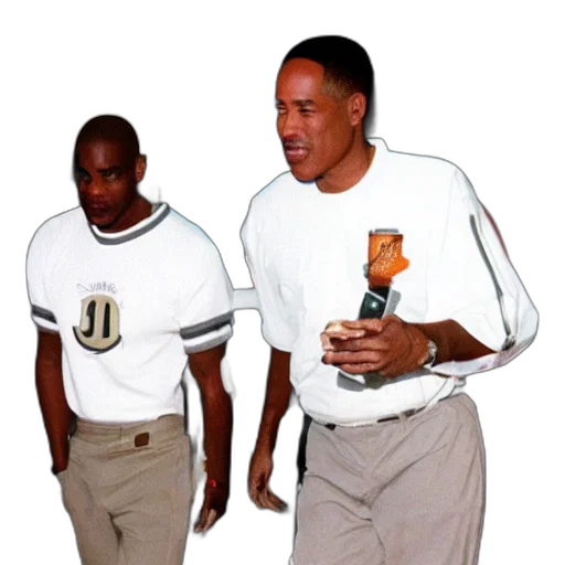 jacket, staff, can, then transparent PNG cut-out