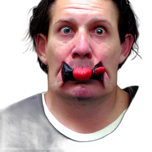 mask, face, staff, creature transparent PNG cut-out