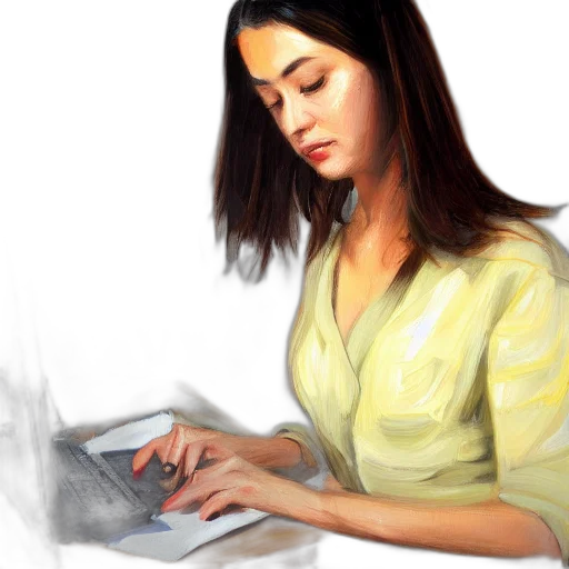 staff, photorealistic, oil painting, watercolor transparent PNG cut-out