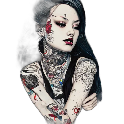 jewelry, dress, fantasy art, photorealistic transparent PNG cut-out