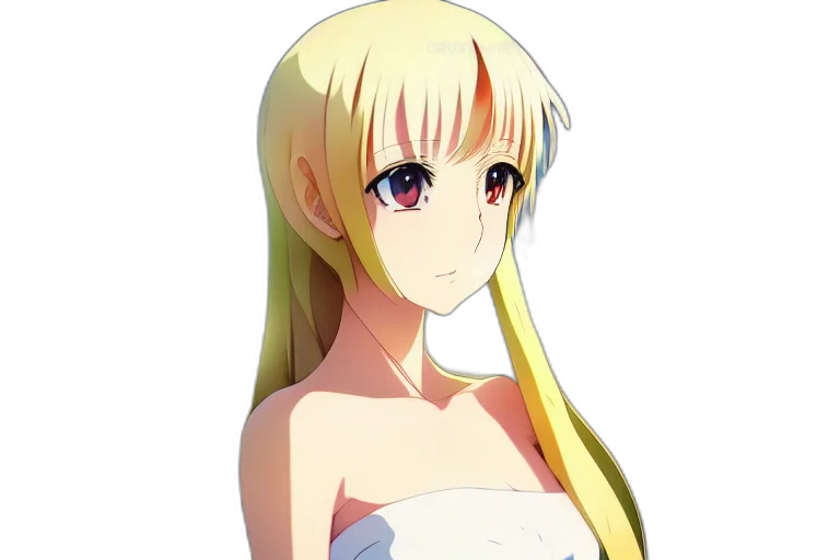 dress, face, robot, staff transparent PNG cut-out