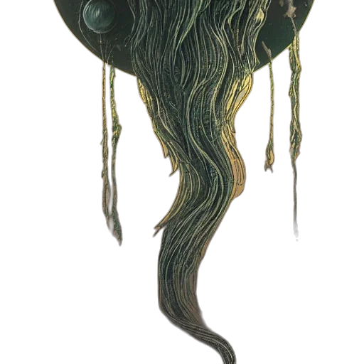 hair, tree, crown, creature transparent PNG cut-out