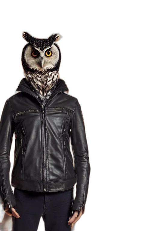 jacket, animal, concept art, front transparent PNG cut-out