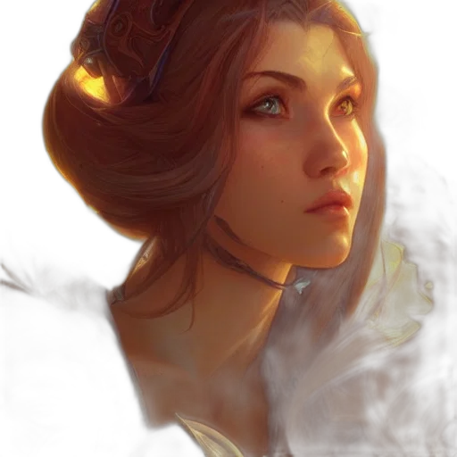 face, crown, fantasy art, concept art transparent PNG cut-out