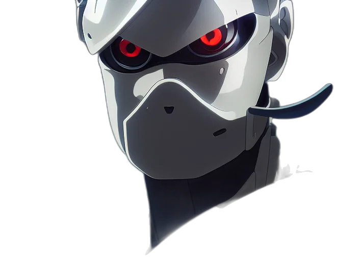 robot, mask, face, animal transparent PNG cut-out