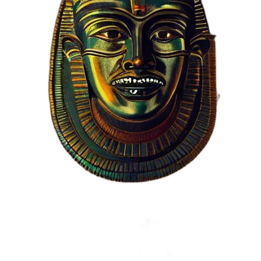 mask, face, crown, jewelry transparent PNG cut-out