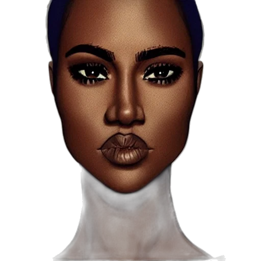 face, mask, photorealistic, cartoon transparent PNG cut-out