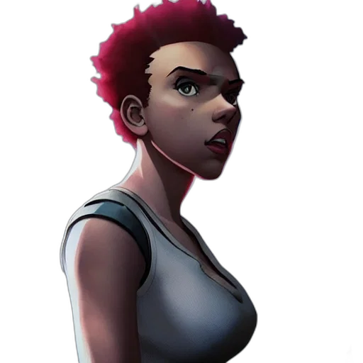 face, staff, concept art, comic book art transparent PNG cut-out