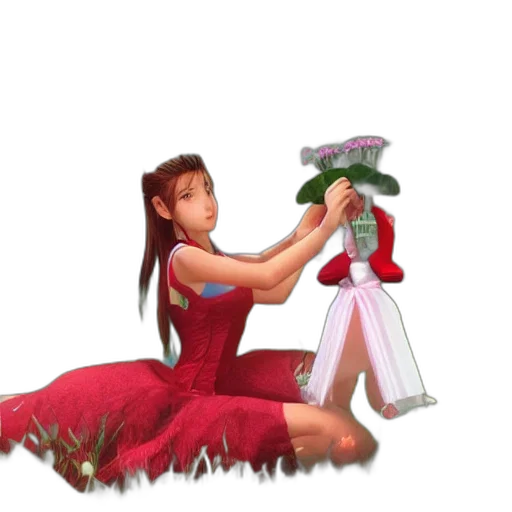 dress, weapon, staff, sword transparent PNG cut-out