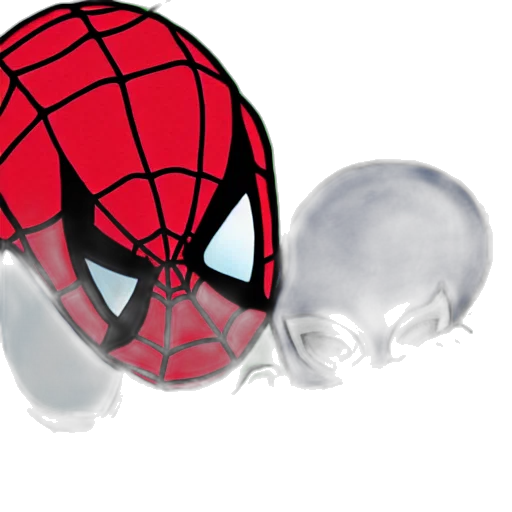 mask, concept art, 3d render, comic book art transparent PNG cut-out