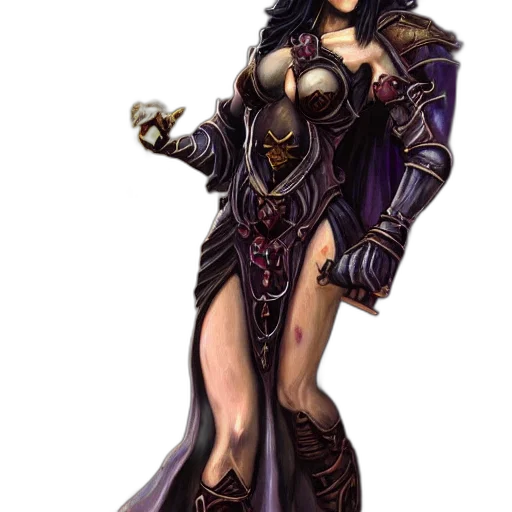 dress, fantasy art, concept art, comic book art transparent PNG cut-out