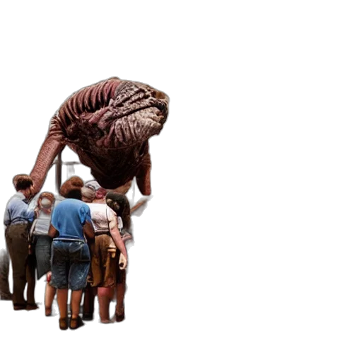 creature, animal, staff, hair transparent PNG cut-out
