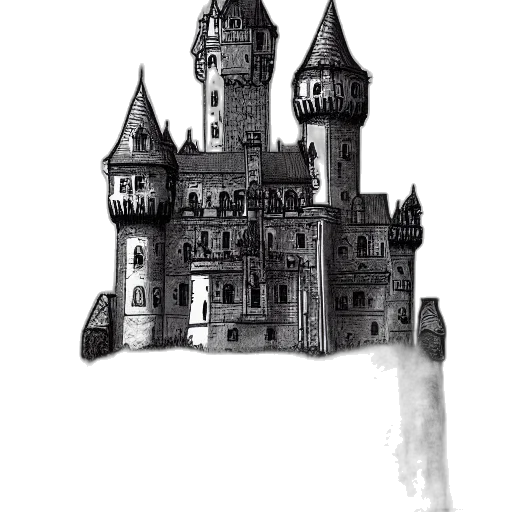 building, crown, staff, concept art transparent PNG cut-out