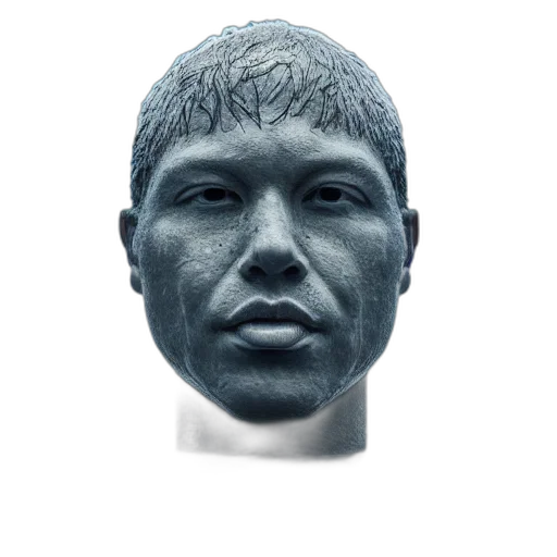 face, mask, crown, hair transparent PNG cut-out