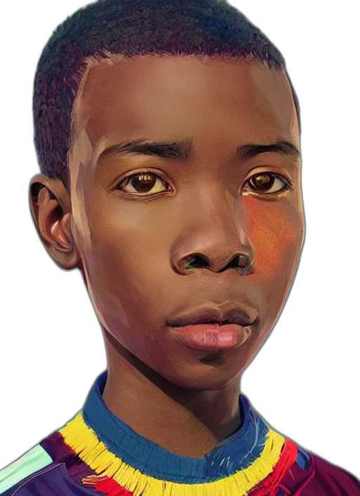 face, staff, photorealistic, oil painting transparent PNG cut-out