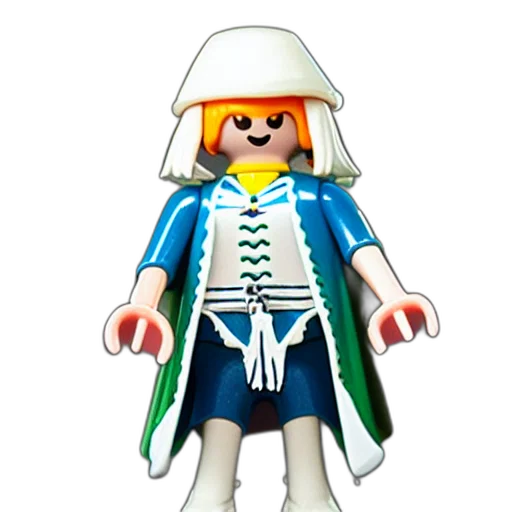 jacket, staff, robot, hat transparent PNG cut-out