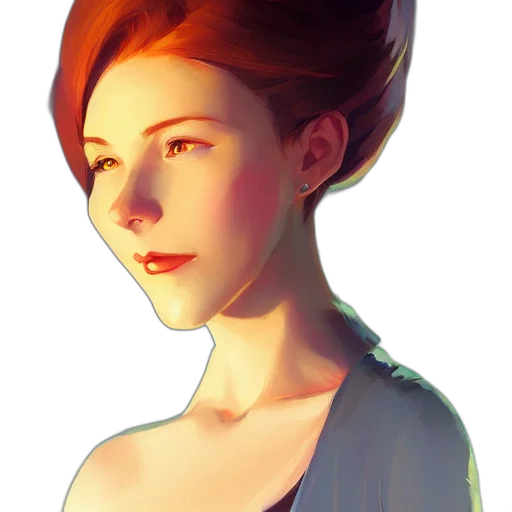 face, dress, crown, staff transparent PNG cut-out