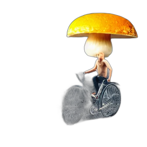 umbrella, 3d render, concept art, photorealistic transparent PNG cut-out