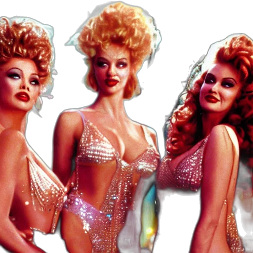 concept art, film, still, showgirls transparent PNG cut-out