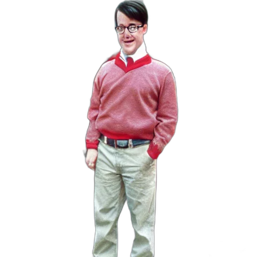 jacket, staff, robot, creature transparent PNG cut-out