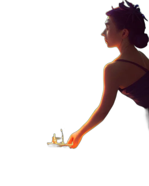 jewelry, bottle, 3d render, photorealistic transparent PNG cut-out