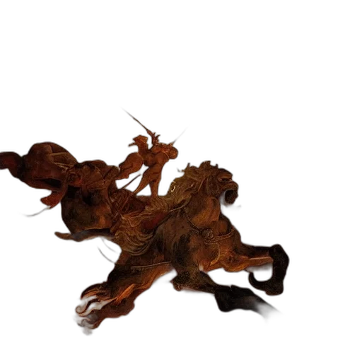dragon, hair, creature, animal transparent PNG cut-out