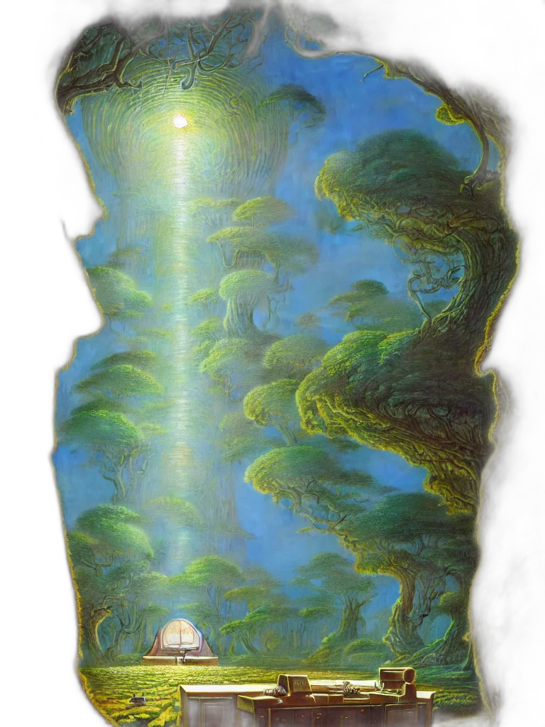 dragon, sword, tree, crown transparent PNG cut-out