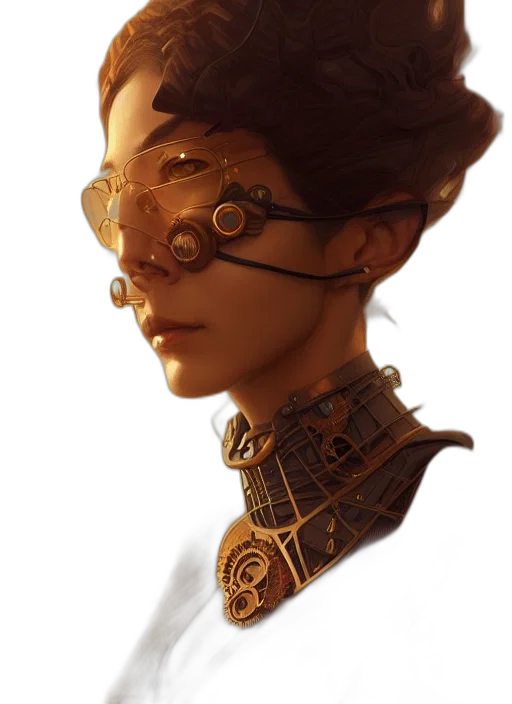 mask, robot, face, jewelry transparent PNG cut-out