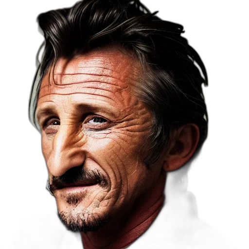 face, animal, hair, photorealistic transparent PNG cut-out