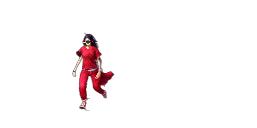 concept art, pixel art, 3d render, comic book art transparent PNG cut-out