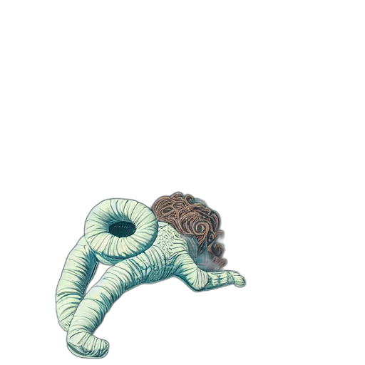 hair, creature, dragon, animal transparent PNG cut-out