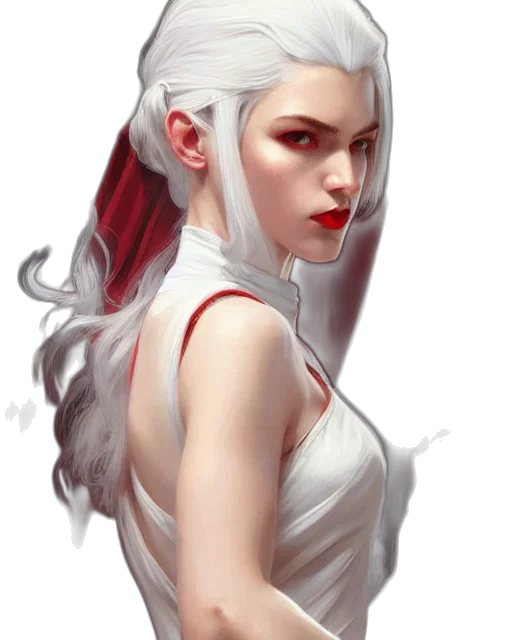 face, dress, dragon, crown transparent PNG cut-out