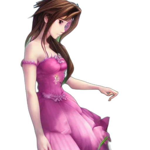 dress, staff, jewelry, concept art transparent PNG cut-out