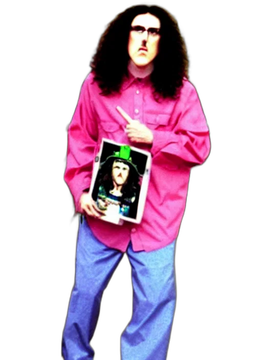 jacket, hair, staff, robot transparent PNG cut-out