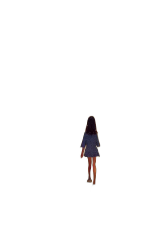 dress, hair, robot, jacket transparent PNG cut-out