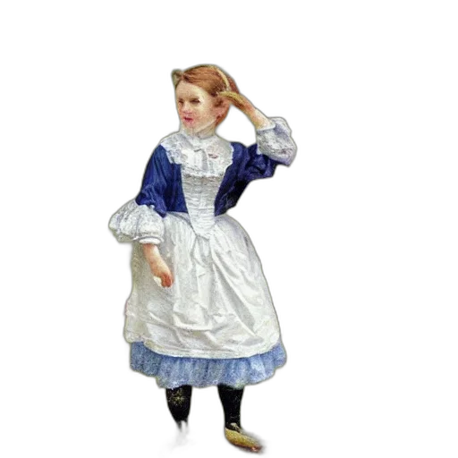 dress, staff, face, jacket transparent PNG cut-out