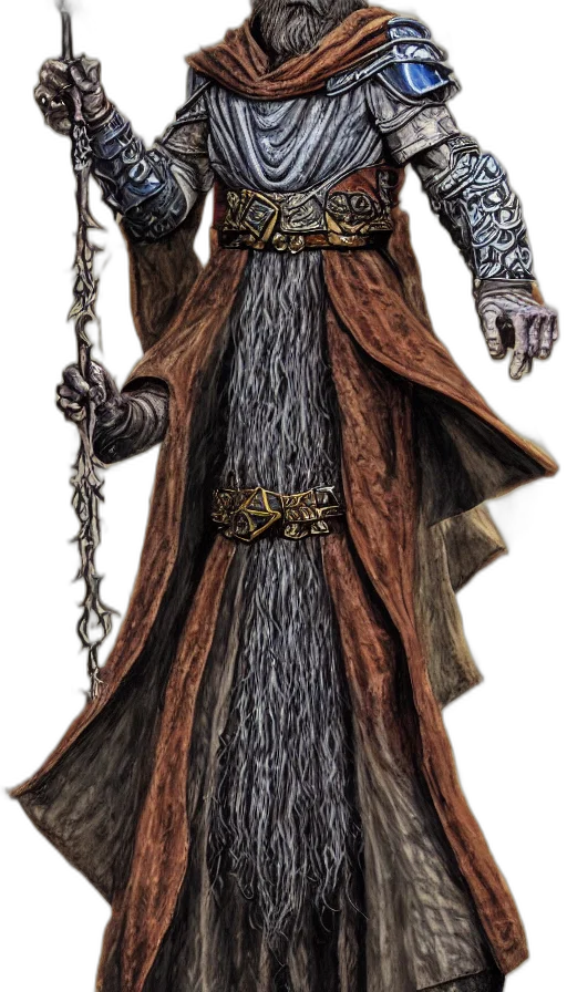 staff, sword, dress, mask transparent PNG cut-out