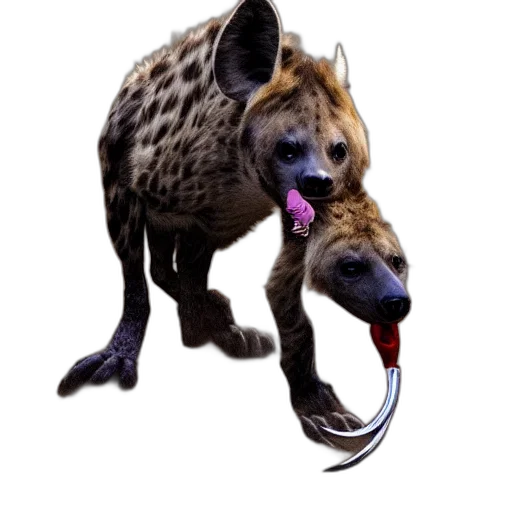 animal, creature, staff, weapon transparent PNG cut-out