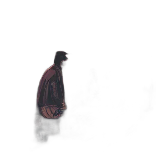 jacket, mask, creature, robot transparent PNG cut-out