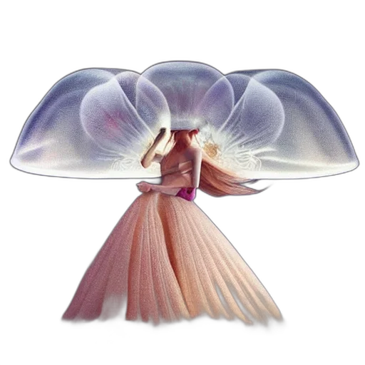 dress, umbrella, hat, crown transparent PNG cut-out