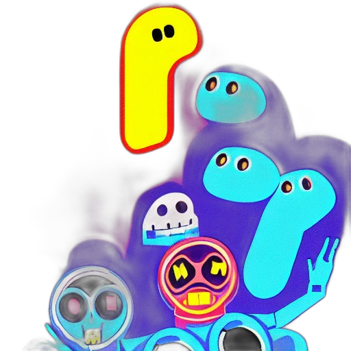 robot, mask, creature, concept art transparent PNG cut-out