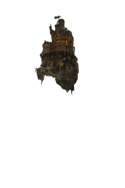 crown, building, staff, hat transparent PNG cut-out