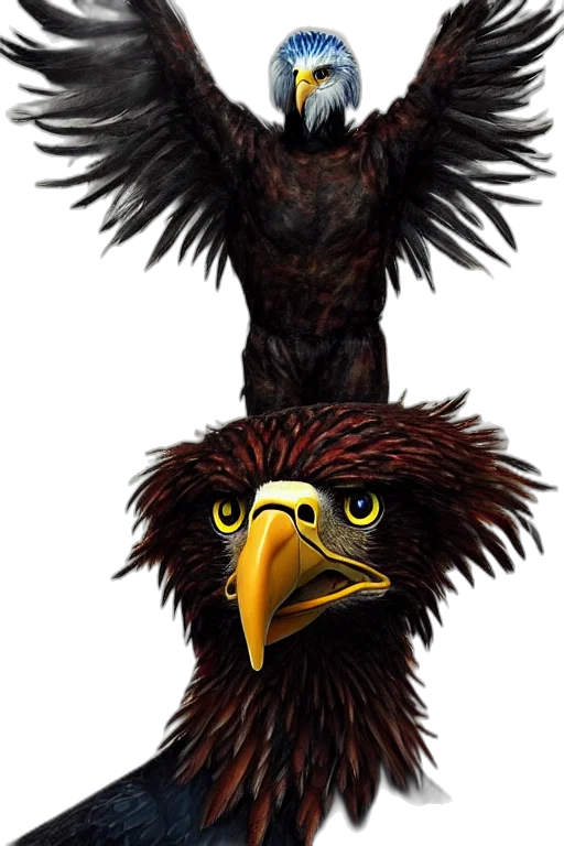 animal, creature, photorealistic, 3d render transparent PNG cut-out