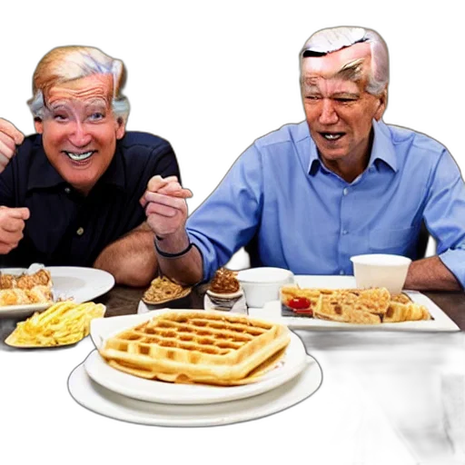food, photograph, trump, biden transparent PNG cut-out
